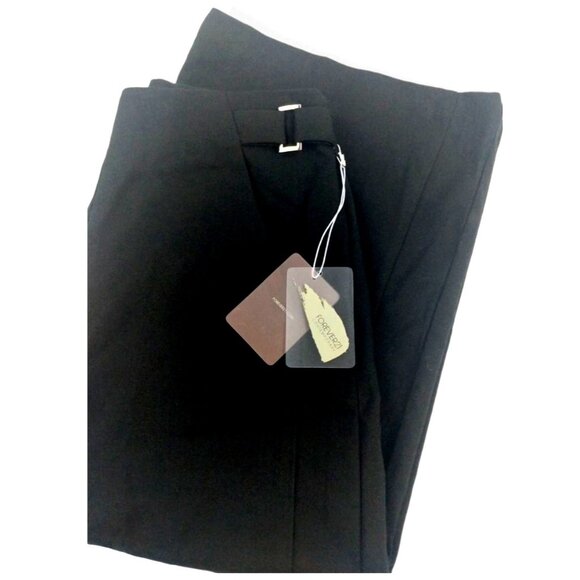 Forever 21 Misses S/P Small Petite Black Capri Gaucho Pants New - Picture 2 of 4